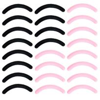 Netikros blakstienos, riektukai,24Curler Refills Blakstienų rietiklio papildymo pagalvėlės Silikoninės gumos riektukų keitimo papildymo pagalvėlės, tipas:style2;