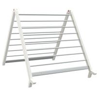 vidaXL Skalbinių džiovykla voniai, prailginama nuo 53–90cm, aliuminis