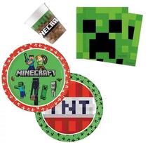 Vienkartinių indų rinkinys Minecraft
