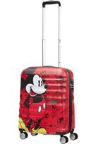 Mažas lagaminas American Tourister Wavebreaker Spinner Disney Mickey Comics Red 55 cm, raudonas