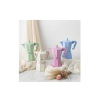 Itališka kavos viryklė - BIALETTI - MOKA Exclusive - 3 puodeliai - Pastelinė rožinė - Aliuminis