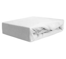 Paklodė su guma FROTTE 120x60 cm BoboBaby PRZ-04, balta, 60x120