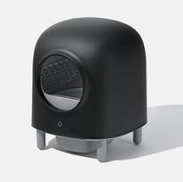 Automatinė kačių kraiko dėžė, juoda