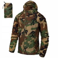 Žieminė striukė vyrams, Helikon-Tex, Tramontane WindPack, US Woodland, ruda