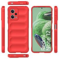 Elastingas dėklas Xiaomi Redmi Note 12 5G / Poco X5 5G, raudonas