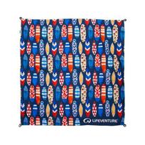 Patiesalas Lifeventure Picnic Blanket Surfboards, 150x150 cm, mėlynas