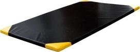 Gimnastikos čiužinys Marbo Sport 15114, 200x120x5 cm, juodas/geltonas