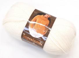 Mezgimo siūlai Nako Superlambs spalva balta 208BA