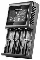 Everactive UC-4000 įkroviklis 4 16340, 17670, 18350, 18500, 18650, 20700, 21700, 25500, 26650, AA, AAA, C (R14), D (R20)