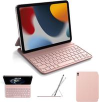 Hou Slim "bluetooth" klaviatūros dėklas Ipad 10/11 kartai, rožinis
