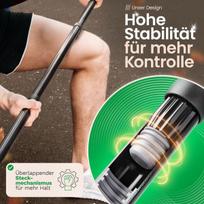 Dulkių siurblys - šluota Novaliv Hall šluota 40 cm su kotu, šeriai iš arklių plaukų, smulki šluota su kotu, idealiai tinka kaip dirbtuvių šluota, vidaus šluota, šluota, plaukų šluota, kambario šluota, plaukų šluota, minkšta