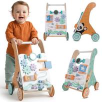 Sun Baby medinis stumdukas 2in1 - interaktyvus vaikštynė su manipuliacine lenta, ksilofonu ir formų rūšiuokle, nuo 12 mėn., Sun Baby medinis stumdukas 2in1 - interaktyvus vaikštynė su manipuliacine lenta, ksilofonu ir formų rūšiuokle, nuo 12 mėn.