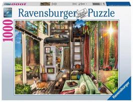 Dėlionė Ravensburger Kotedžas miške, 1000 d.
