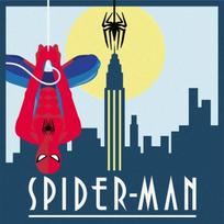CreArt 20x20 cm Spider Man, Creative leisure, 23891, Ravensburger