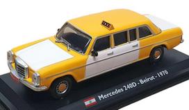 MB W123 Lang Beirut Taxi 240D, 1970, Atlas, 1:43