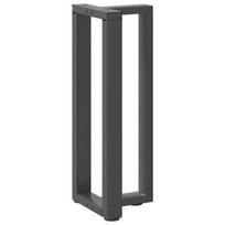 Konsolės stalo kojos, t formos, 2 vnt., 25x28x(72-73)cm