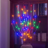 LED šakų girlianda 20 šviesų, Daugiaspalvis