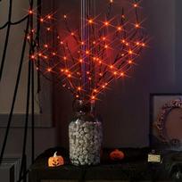 LED šakų girlianda 20 šviesų, Oranžinė