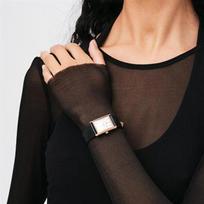 Išmanusis laikrodis Laikrodis - DANIEL WELLINGTON - DW00100698 - Juodas Oda - Stačiakampis Korpusas - Stilingas