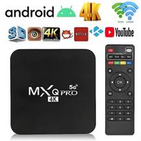 Išmaniojo (Smart TV) ir televizoriaus priedas MXQpro RK3229 64GB Android 10.1 Smart TV Box 4K Media Player TV BOX Android 7.1 4GB 32GB nuotolinio valdymo pultas – Parinktis MXQ PRO