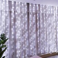 LED užuolaidų šviesos dekorui,  Baltas