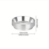 Kavos miltelių surinkimo žiedas su magnetu, Sidabras 53 mm