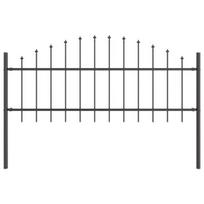 vidaXL Sodo tvora Woerden 5 pcs Pilka