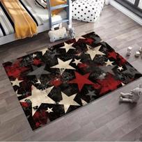 Retro žvaigždėtas kilimas,  80 cm x 120 cm / 31,5 colio x 47,24 colio