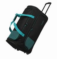 Travelite Basic Fresh 71 cm juodas/benzininis kelioninis krepšys su ratukais