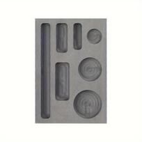 Grafito liejimo forma metalams, 7 tinkleliai
