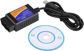 ScannerUSB jungiklio laidas – V1.5 OBD2 diagnostikos įrankis, skirtas automobilių tinklų kūrimui ir remontui
