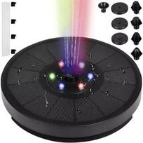 LED fontanas tvenkiniui su RGB šviesomis, 180 l/h