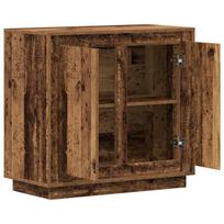 bufetas sena mediena 80x34x75 cm inžinerinė mediena