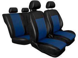 Odiniai automobilių sėdynių užvalkalai COMFORT mėlyni AutoDekor