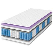 Čiužinys hibridinis 140x200 cm PREMIUM ProHybrid 22 cm su užvalkalu, patogus H2/H3