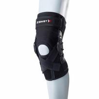 Sportinis kelio įtvaras su metaliniais vyriais Zamst ZK-X, juodas, XL