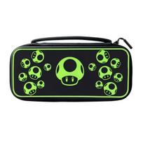 Carrying case - PDP - 1 UP Glow In The Dark - Nintendo Switch - Black