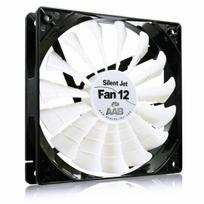 AABCOOLING Silent Jet Fan 12 - Tylus 120mm Kompiuterio Ventiliatorius, 104m³/h Oro Srautas, 12.9dB Triukšmas Su FDB Guoliais, Tinka PC Korpusams, 1100 RPM, 15 Menčių, Antivibracinės Tarpinės, IC Variklis, universal