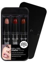 Lūpų dažai BYS Matte Lipstick Trio In Tin Nudes, 10,5 g, 10.5g