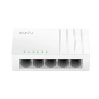 „Cudy GS105U NetSwitch“ 5 prievadų gigabito komutatorius, USB-C, maitinimo, IGMP, QoS, kilpos prevencija, juodas