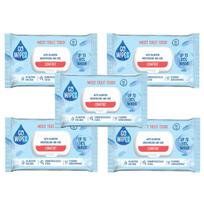 Drėgnas tualetinis popierius Go Wipes Moist Toilet Tissue Comfort, 5 x 44 vnt
