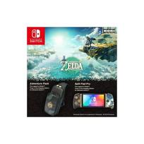 Transporto krepšys - Hori - Nuotykių rinkinys - Zelda Karaliaus ašarose - Nintendo Switch - Juoda, Mėlyna, Geltona