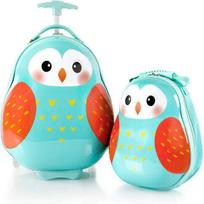 Vaikiškas lagaminas ir kuprinė Heys Travel Tots, mėlynas