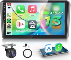 Hodozzy Carplay automobilinis radijas, skirtas Audi A3 S3 RS3 8P 8V 2008-2012 m. Android automobilinis radijas su navigacija, 9 colių jutiklinis ekranas su Android Car/WiFi/GPS/RDS/FM/Bluetooth/USB