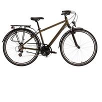 Miesto dviratis Kross Trans 2.0 SR, 28", 2022, žalias