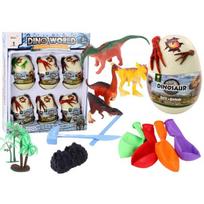 Kūrybinis archeologinis rinkinys su ledo kiaušiniais ir dinozaurais
