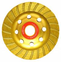Deimantinis šlifavimo diskas 125mm, 22,2mm, TURBO