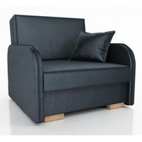 Miegamasis fotelis Bold, pilka, veliūras
