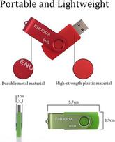 USB laikmena 5vnt. 8gb Usb atmintinės, maišytos spalvos