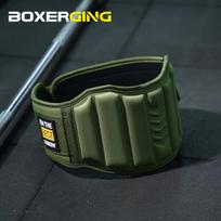 BOXERGING Apollo II treniruočių diržas vyrams EVA medžiaga ,  Armija žalia 1